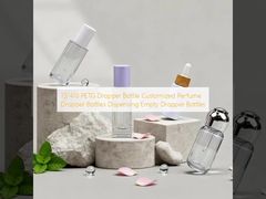 13/410 PETG Dropper Bottle Customized Perfume Dropper Bottles Dispensing Empty Dropper Bottles