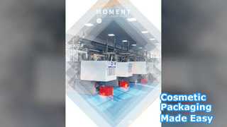 Cosmetic packaging assembly process