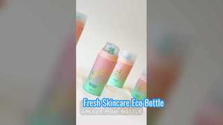 All plastic airless bottle