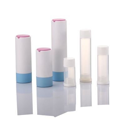 Buy Custom Printing Plastic Airless Bottle Personal Care Refillable Luxury Airless Pump Bottle online manufacture