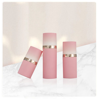 Buy 50ml To 150ml Airless Lotion Pump Bottle Face Cream Jars Set Screen Printing online manufacture