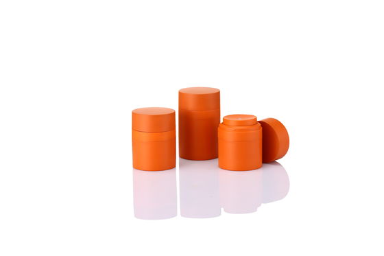 Buy Round Eco Friendly Frosted Plastic Cosmetic Jars PP Cosmetic Jar Packaging 100g online manufacture