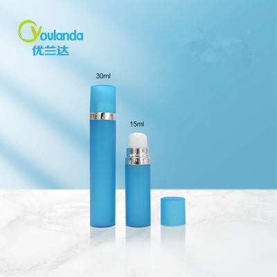 Buy PP Portable Lotion Reusable Airless Pump Bottles Portable Lotion Container 15ml 30ml 50ml online manufacture