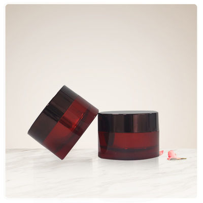 Buy 30g Customizable Cosmetic Cream Container Empty Cosmetic Plastic Jars With Lids online manufacture