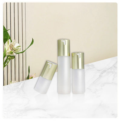Buy 3pcs Lotion Pump Container Clear Airless Pump Bottle 15ml 30ml 50ml For Fresh Products online manufacture