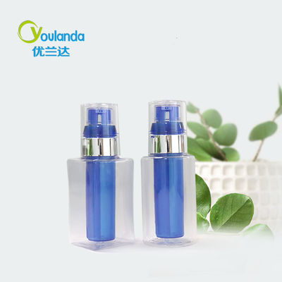 Buy 30ml 90ml Lotion Pump Bottle PETG Dual Chamber Plastic Lotion Bottle online manufacture