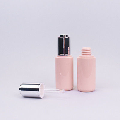 Buy Empty 60ml PETG Dropper Bottle Pink Little Dropper Bottles With Press Top Dropper online manufacture