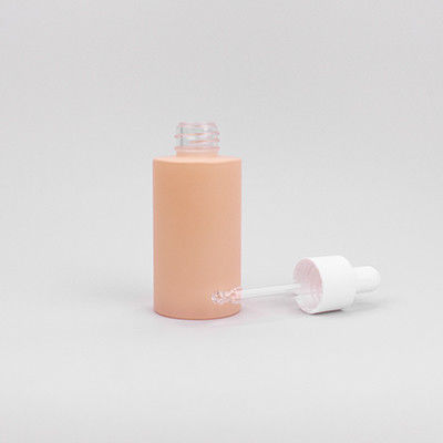 Buy Frosted 60ml PETG Dropper Bottle with White Rubber Head for Facial Serums online manufacture