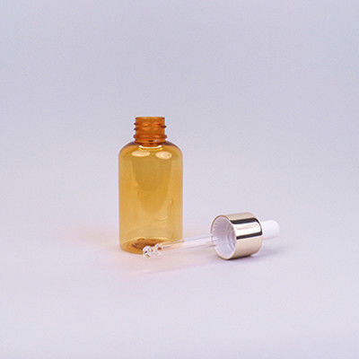 Buy Lightweight 60ml Amber PET Dropper Bottle For Skincare And Liquid Formulations online manufacture