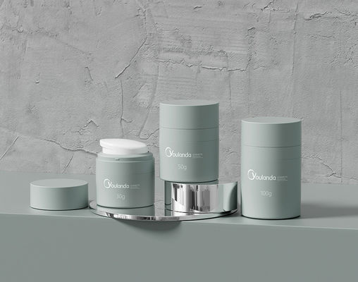 PP Airless Cream Cosmetic Jars Empty Container For Cream 30ml 50ml 100ml YLD04A