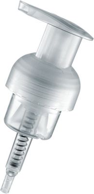 Customized Transparent Airless Lotion Pump Bottles Plastic Foam Pump 0.8cc For Soap