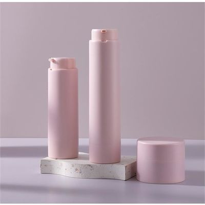 Empty Refillable Empty Beauty Containers Interchangeable Leakproof Airless Lotion Bottle Set