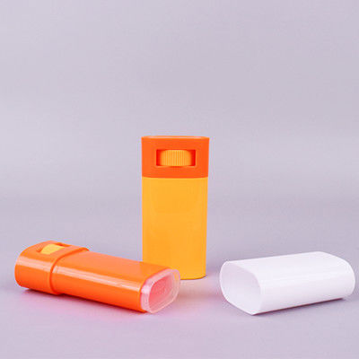 Bottom Filling 20g Refillable Deodorant Containers Round Deodorant Tubes For Moisturized