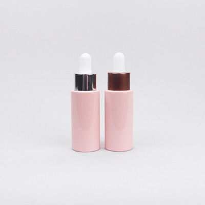 Eco Friendly 50ml Unique Dropper Bottles Travel Dropper Bottle With Aluminum Silver Covered Closure