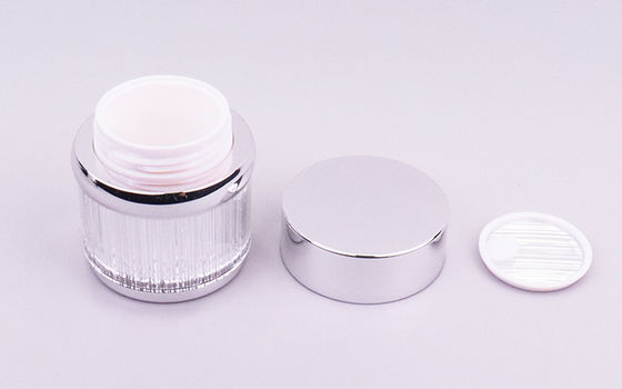 Exquisite 30g 50g Acrylic Cosmetic Jar For Eye Cream With Customized Color