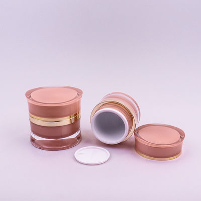 OEM ODM Acrylic Plastic Cream Jar 30g 50g Empty Acrylic Cosmetic Container