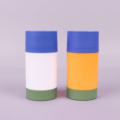 Empty 50g Plastic Deodorant Tubes Biodegradable Deodorant Containers 50g