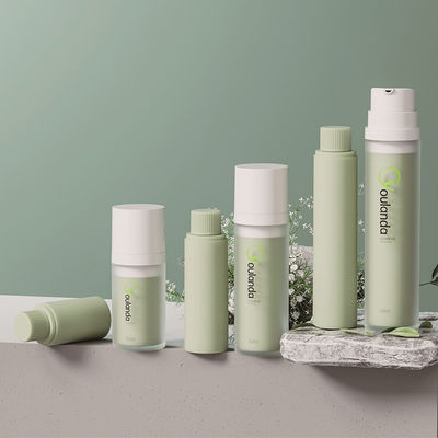 Airless Bottle  Body Lotion PET 50ml Airless Pump Bottles Set Plastic Recyclable Skincare Packaging