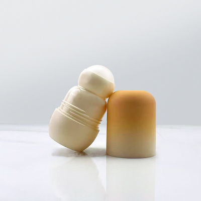 Customized Plastic Middle Leaned Waist-Thinned Gourd 50ml Deodorant Roll-On Bottle