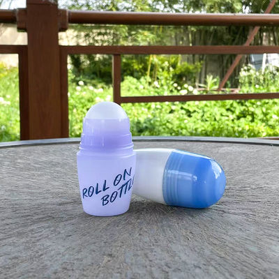 Yuyao 50ml Custom Roll On Bottles For Deodorant Leak Proof Roll On Bottles For Skincare