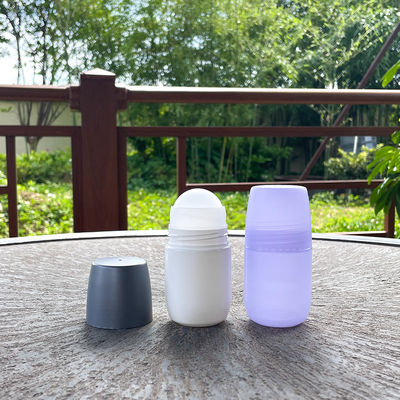 Custom Logo Plastic Roll-On Bottles In 60ml Volume For Eco-Friendly Options