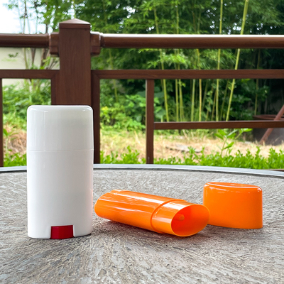50ml PP Deodorant Stick Container - Travel-Friendly & Leak-Proof