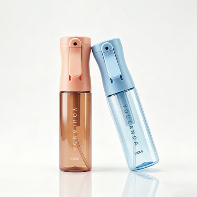 100ml PET Material Multi Color Continuous Spray Bottle with Lock Refillable Mist Sprayer for Toner & Cleaning