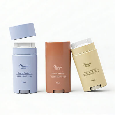 75g Deodorant Stick Container Cosmetic PP Empty Deodorant Packaging Solid Packaging
