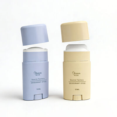 Eco-friendly Deodorant Stick Zero Waste Deodorant Packaging 20g 30g Flat Stick