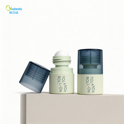 New 20ml PP Cylinder Roll-On Bottle-Refillable Roller Ball for Liquid Cream Serum Perfume Body Lotion-Cosmetic Packaging Screen
